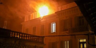 Un spectaculaire feu d'appartement à Nice mobilise 24 sapeurs-pompiers ce dimanche soir