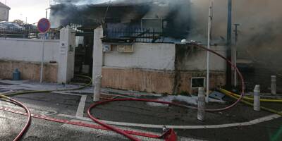 Un violent incendie ravage deux habitations ce lundi à Antibes