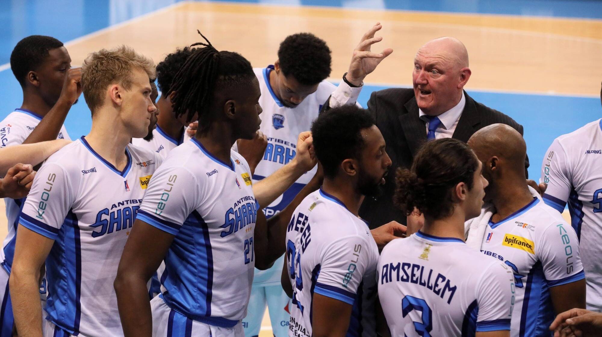 "Je ne peux pas acheter dix ans d'expérience", le coach des Sharks d'Antibes réagit après la nouvelle défaite