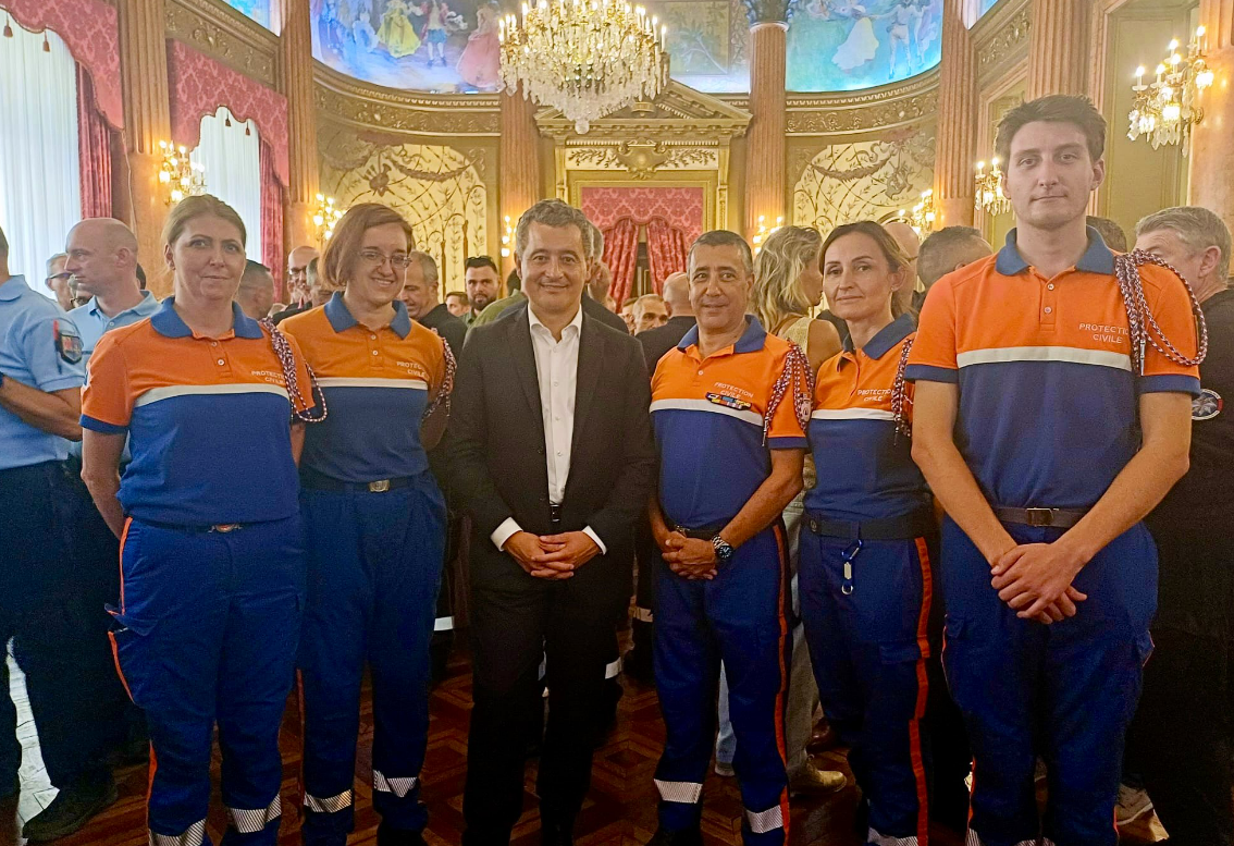 Tour de France, JO... Gérald Darmanin à Nice pour remercier les forces de sécurité engagées sur les événements de l'été