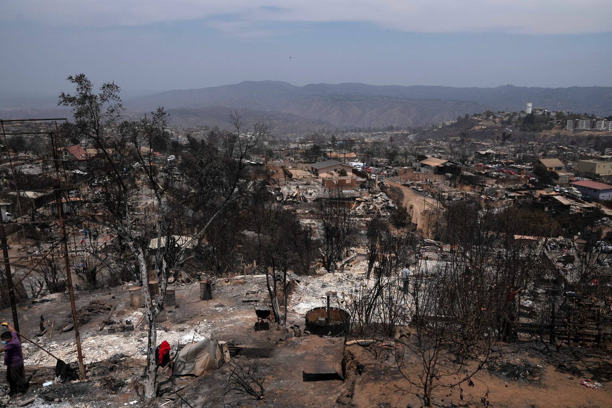 “Mis vecinos fueron quemados”: el horror desde el epicentro del drama en Chile