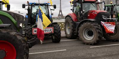 Salon de l'agriculture: la FNSEA manifeste à Paris et boycotte le débat imaginé par Emmanuel Macron