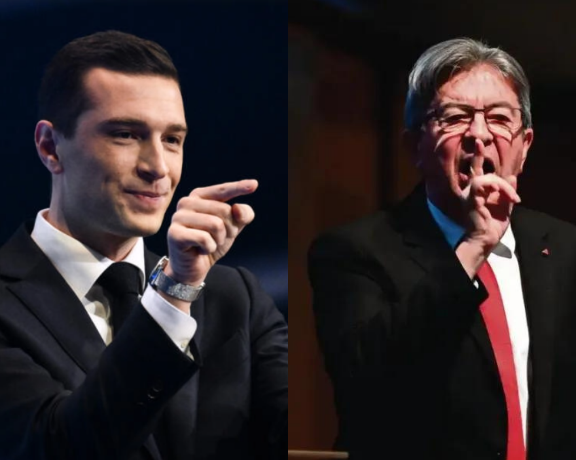 Mélenchon d'accord avec Bardella pour un débat mais écarte sa propre participation