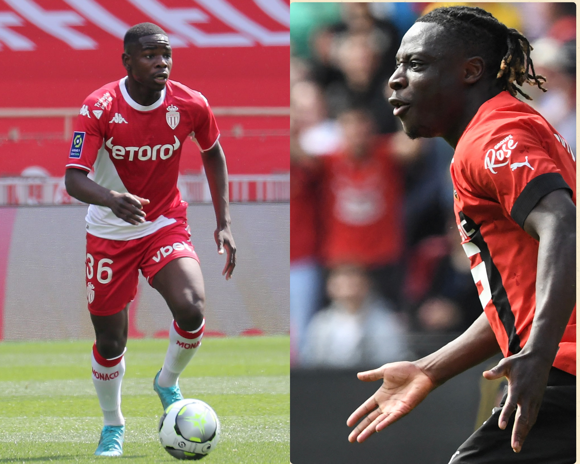 Avant le choc de L1, on vous raconte la belle amitié entre le Monégasque Eliot Matazo et le Rennais Jérémy Doku