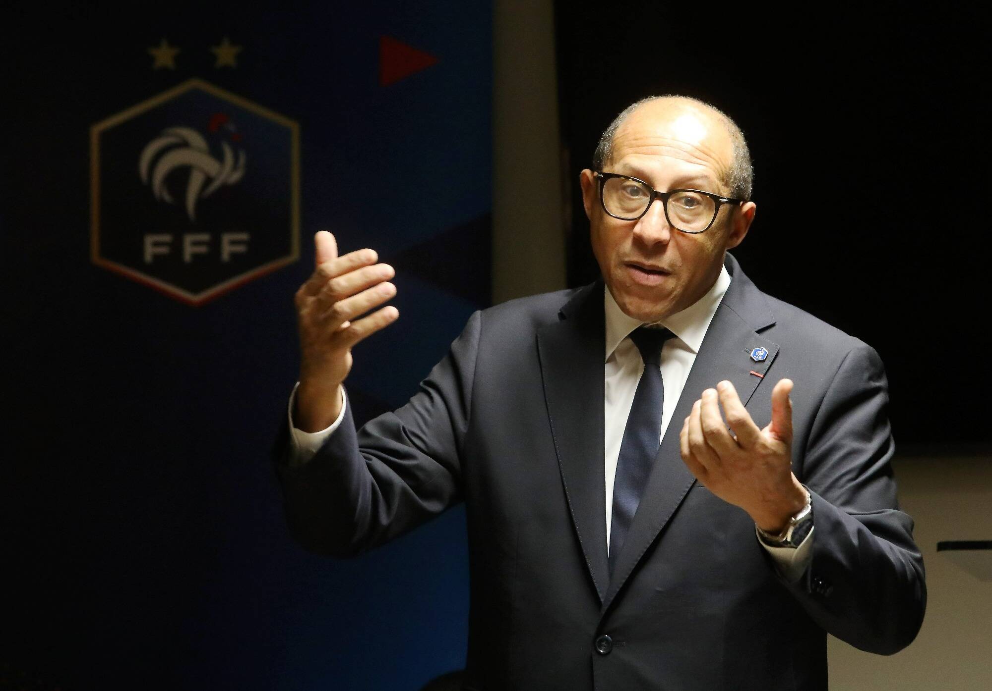 "Les polémiques existent encore, mais la Var en a gommé beaucoup": de passage à Nice, le président de la Fédération Française de Football a répondu aux questions de Nice-Matin