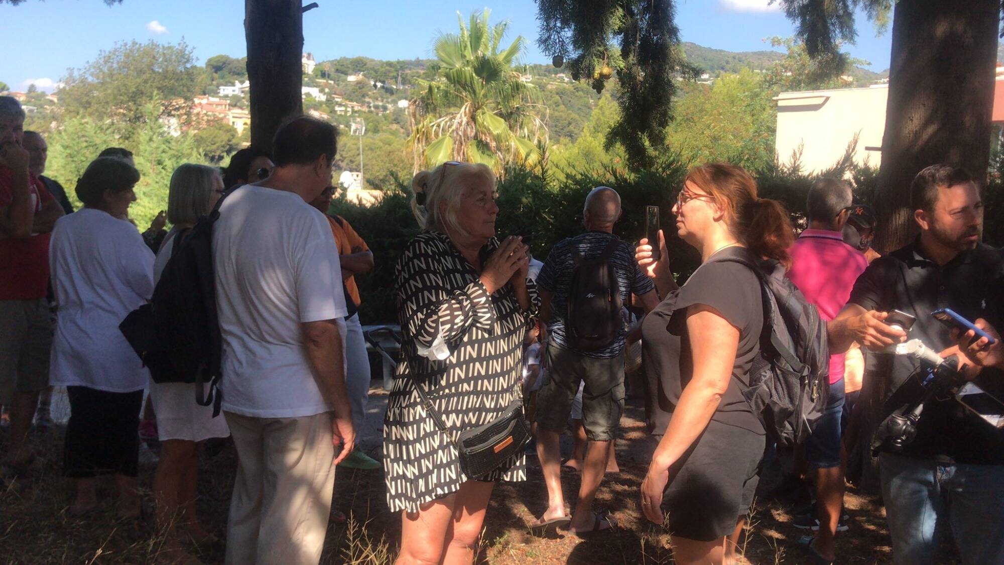 Manifestation des anti-pass sanitaire pour les enfants à Nice, une délégation reçue par le recteur