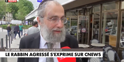 Une enquête ouverte pour violences aggravées ouverte après l'agression d'un rabbin près de Paris, un Palestinien placé en garde à vue