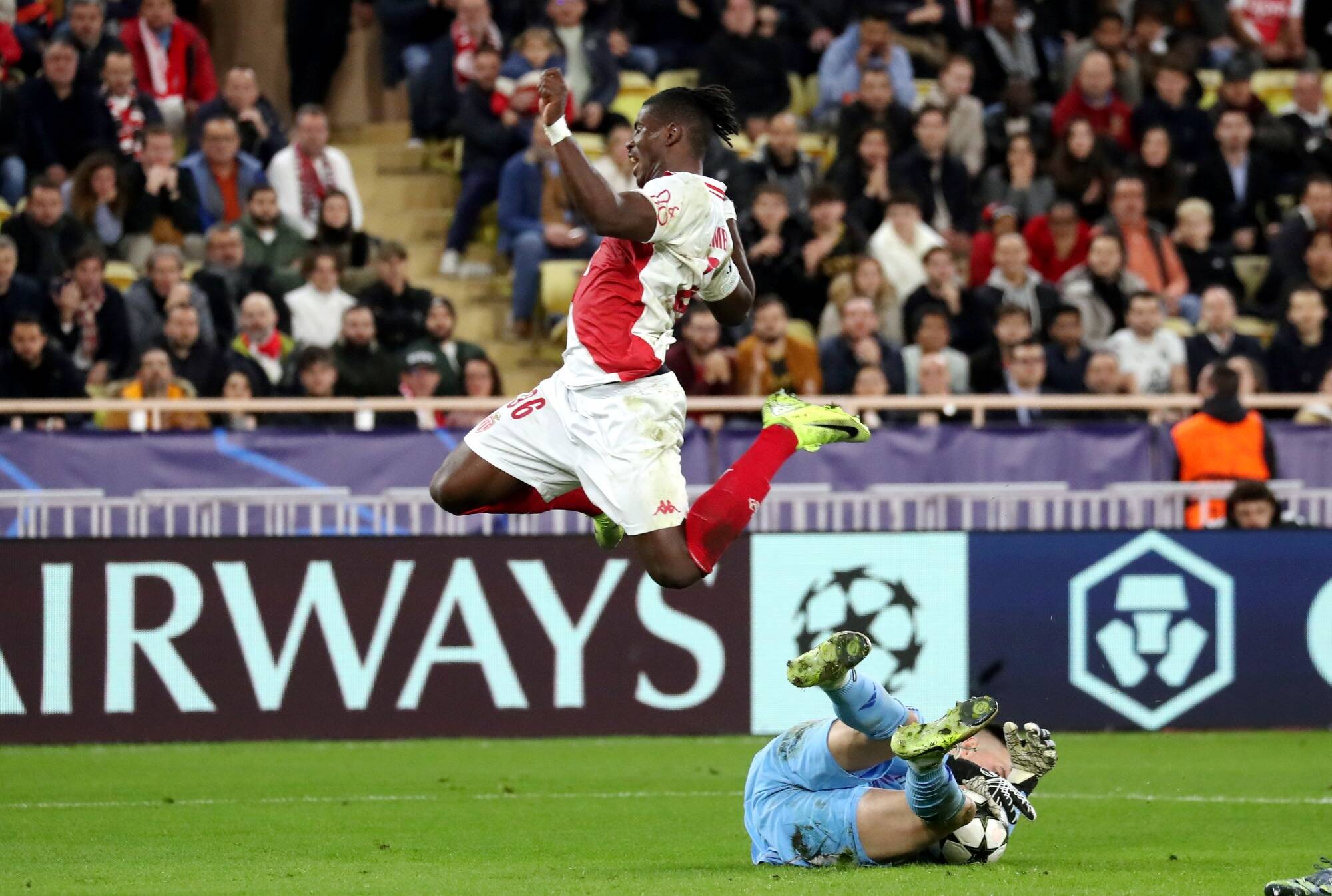 L'AS Monaco avec Embolo mais sans Caio Henrique pour la réception du PSG ce mercredi soir