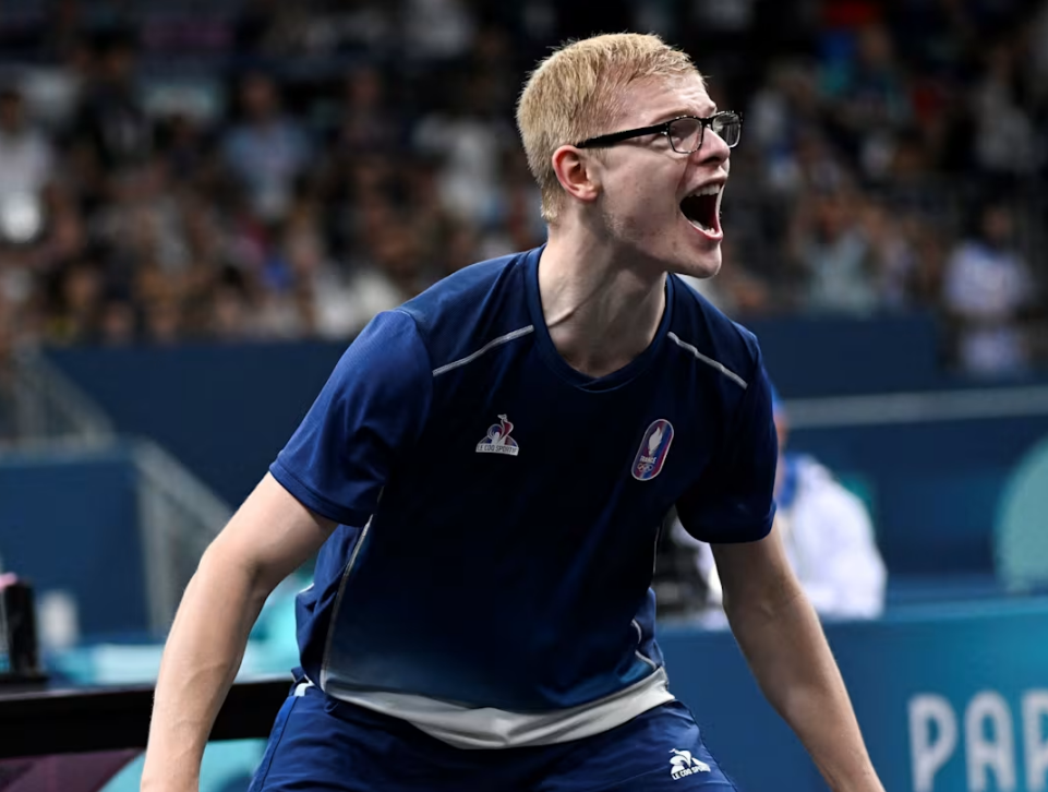 Vous n'avez jamais vu de point aussi fou lors d'un match de tennis de table... et il est l'oeuvre des frères Félix et Alexis Lebrun