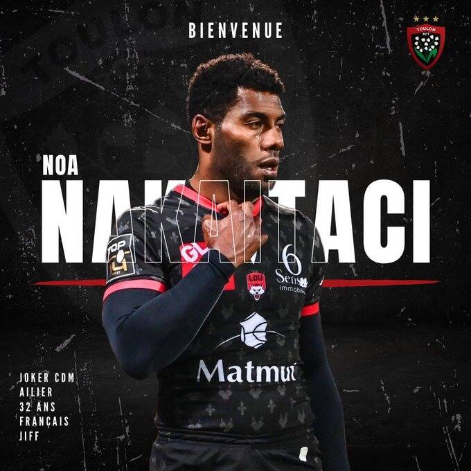 L'international Noa Nakaitaci rejoint le RCT en tant que joker Coupe du monde