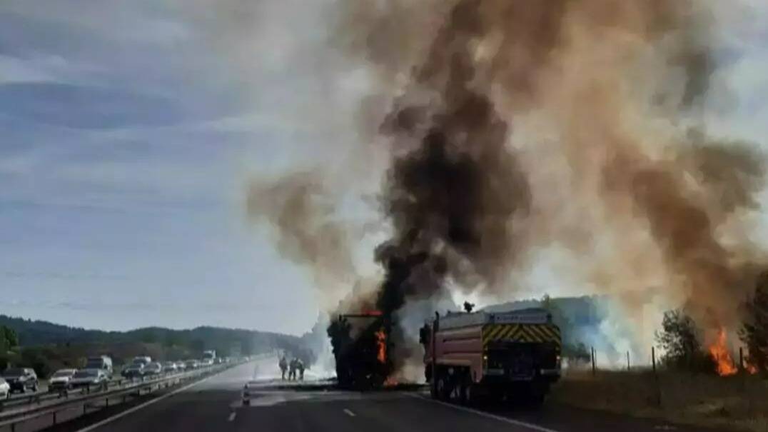 Poids lourd en feu sur l'A8 ce samedi: pourquoi la circulation a mis autant de temps à être rétablie