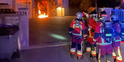 Un bâtiment abritant des entreprises ravagé par les flammes à La Crau
