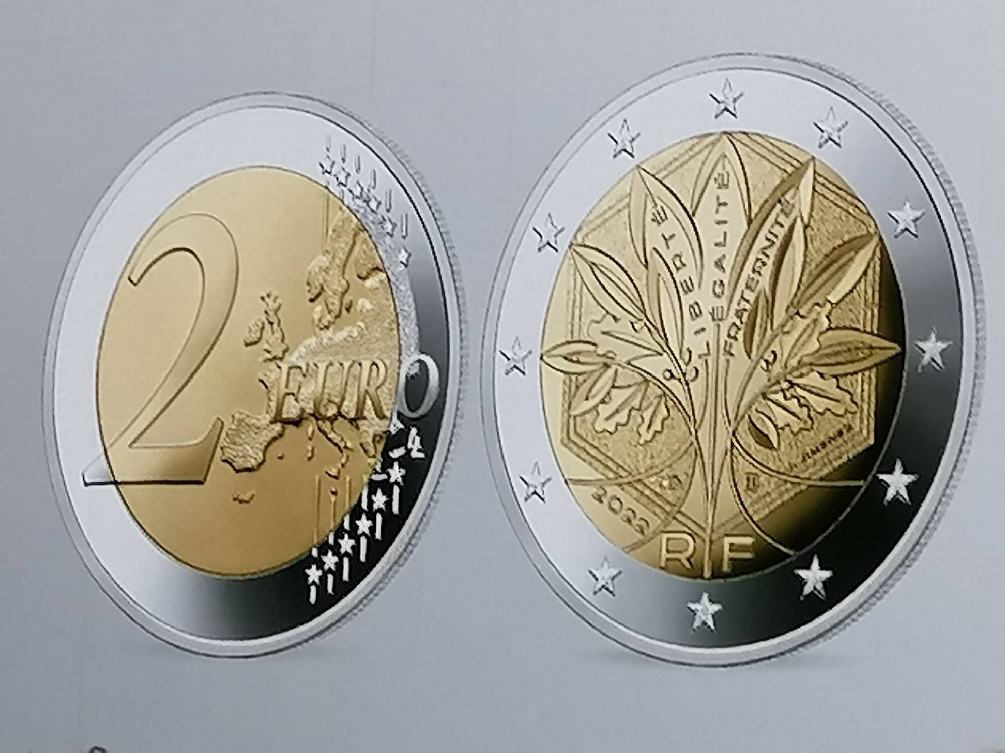 Découvrez la nouvelle pièce de 2 euros qui sera mise en circulation le 1er janvier 2022