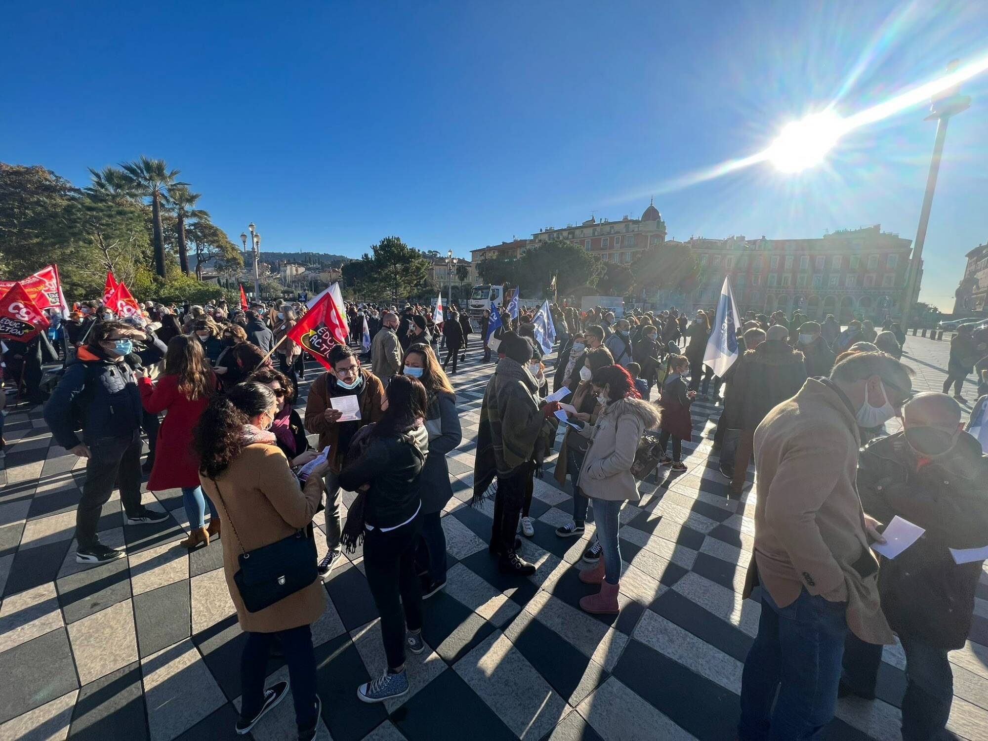 "C'est le chaos": le syndicat Snuipp 06 annonce 123 écoles fermées dans les Alpes-Maritimes, 75% des enseignants en grève