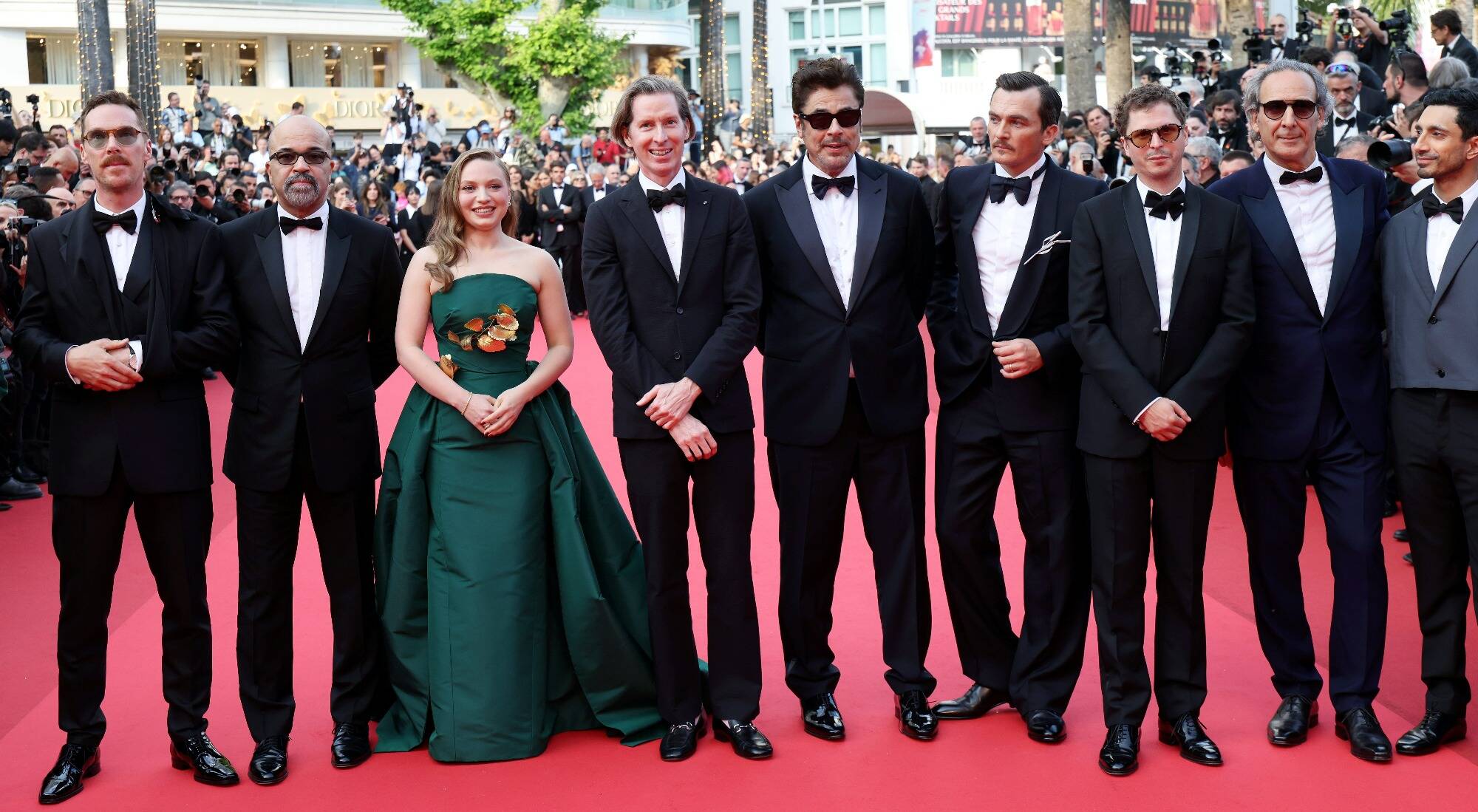 Benicio del Toro, Julianne Moore, Edward Norton... Un casting cinq étoiles sur les marches du Festival pour "The Phoenician Scheme" de Wes Anderson