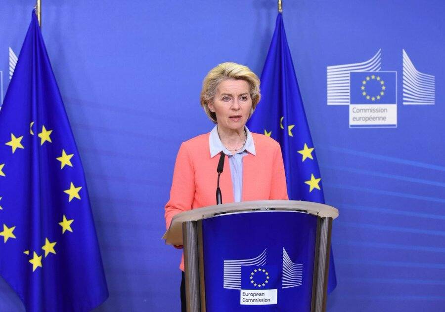 Journée de l'Europe: Ursula Von der Leyen est arrivée à Kiev pour afficher son soutien à l'Ukraine