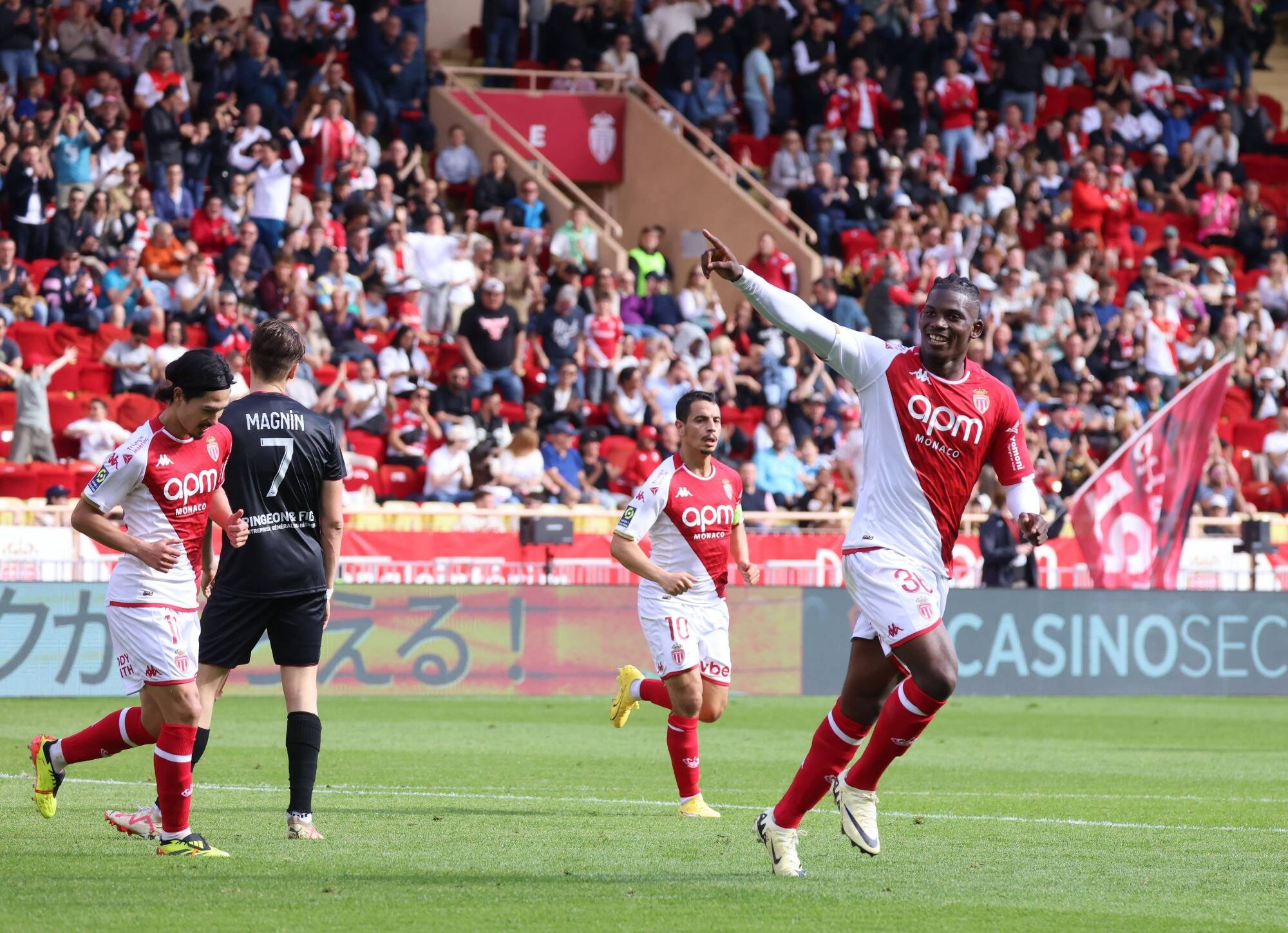 Le retour en force d'Embolo, Ben Yedder en renard... Les notes des Monégasques après leur succès face à Clermont