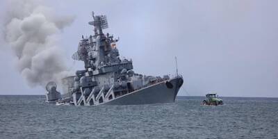 Guerre en Ukraine: la Russie diffuse une vidéo présentée comme montrant des rescapés du croiseur Moskva