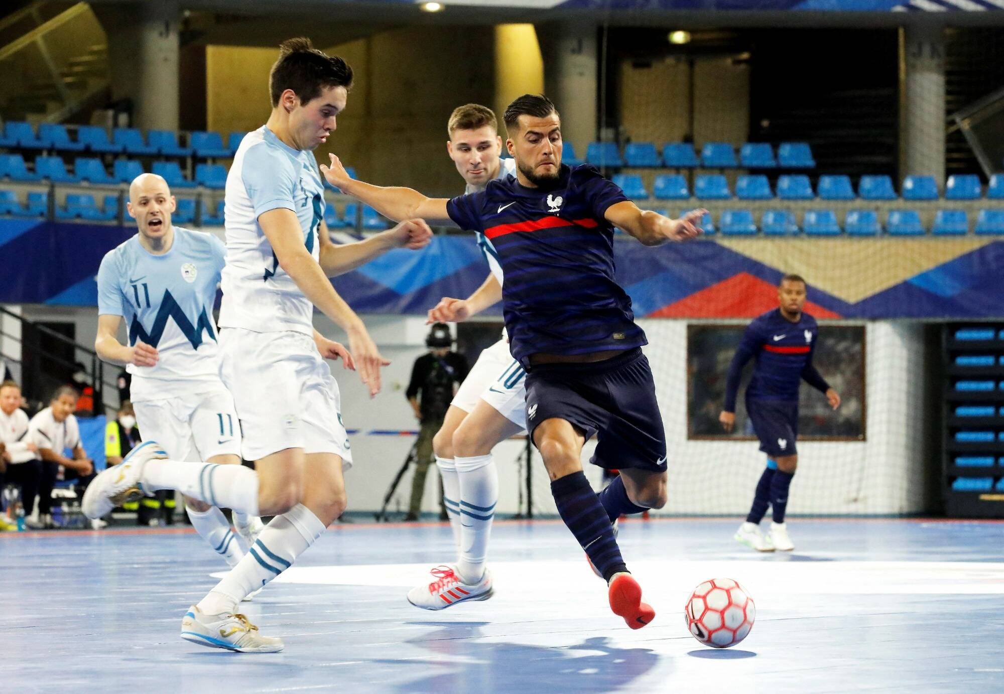 A Toulon, l'équipe de France de futsal s'offre une victoire face aux Slovènes