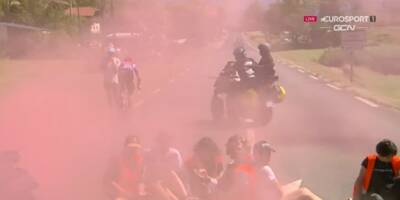L'étape du Tour de France interrompue à la suite d'une manifestation sur la route, les militants s'expliquent