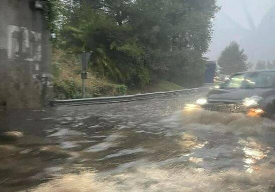 Intempéries à Antibes: des routes inondées et fermées à la circulation ce lundi matin