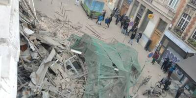 Un corps finalement extrait des décombres la nuit dernière après l'effondrement de deux immeubles à Lille