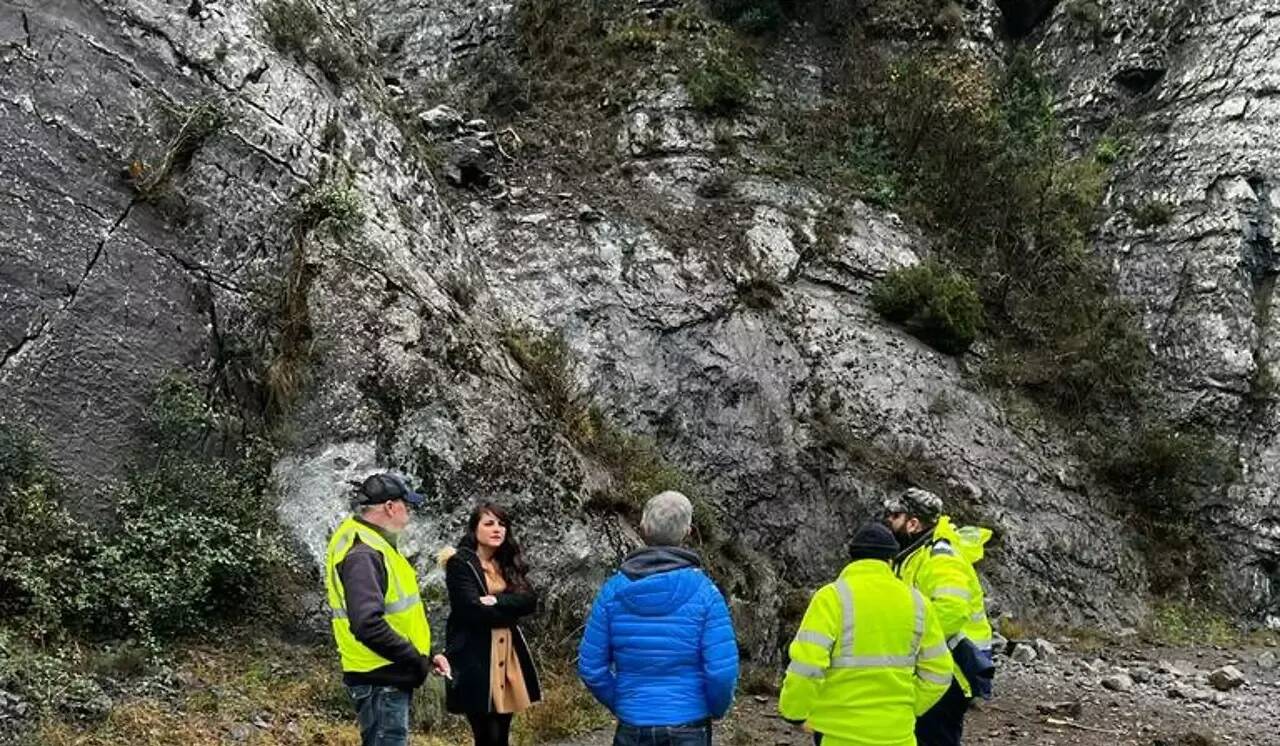 Eboulement dans la Tinée: la "route du ski" toujours coupée à la circulation ce samedi matin