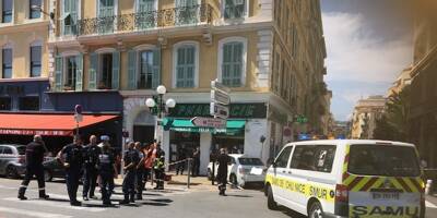 La course folle d'une voiture finit sur le trottoir à Nice: une passante très grièvement blessée