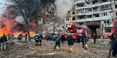 Guerre en Ukraine: au moins 2 morts et 27 blessés dans une frappe russes sur un immeuble d'habitation
