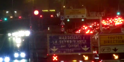 Un accident dans le tunnel de Toulon perturbe fortement le trafic sur l'A57