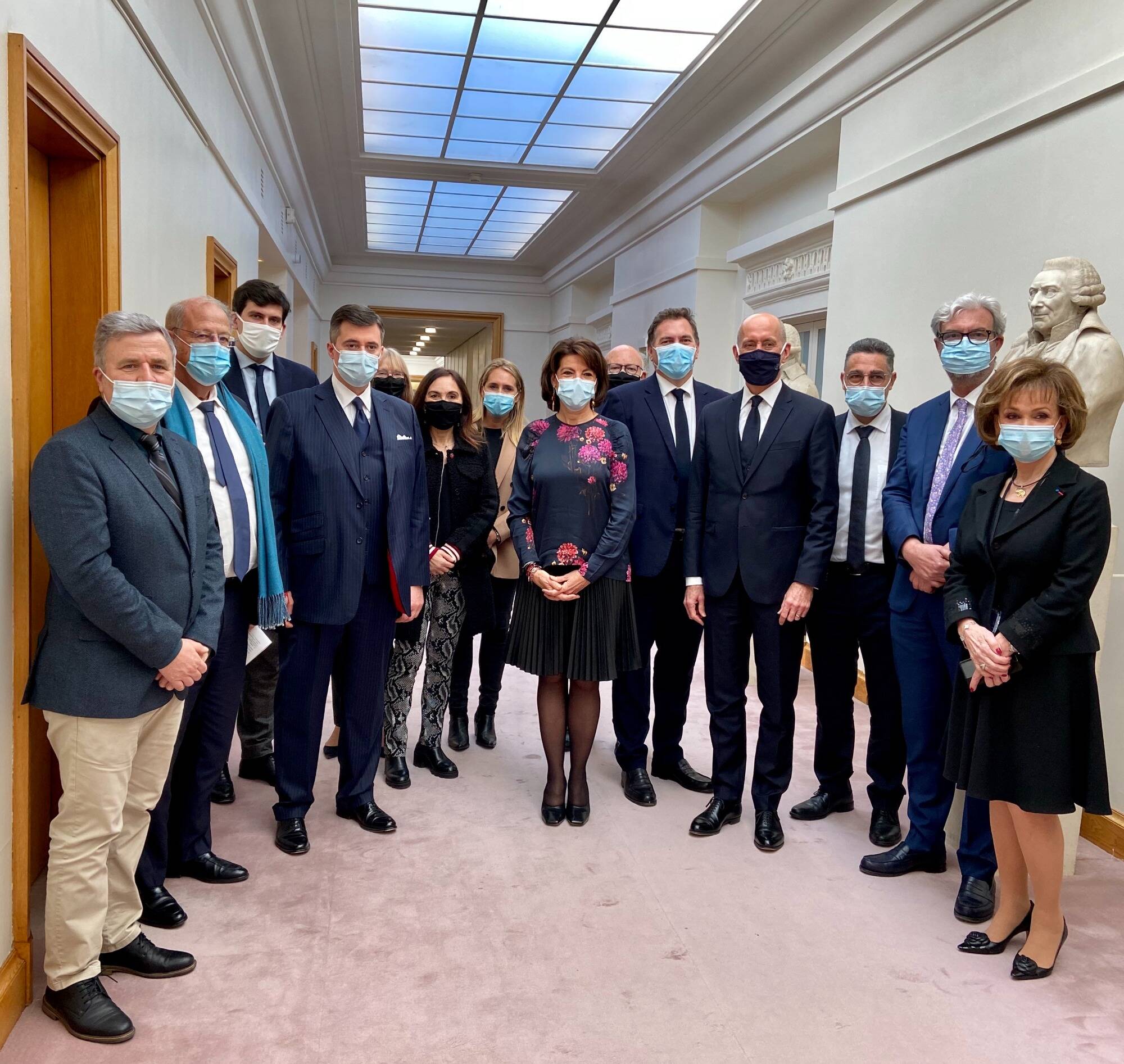 La sénatrice Dominique Estrosi-Sassone élue présidente du groupe d'amitié interparlementaire France - Monaco