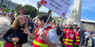 Retraites: entre 500 et 1.500 manifestants défilent contre la réforme à Nice