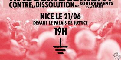 À Nice, un rassemblement en soutien au mouvement des 