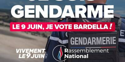Elections européennes: le patron de la gendarmerie nationale dénonce une affiche du RN