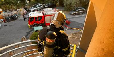 Un incendie ravage un logement à Grasse ce dimanche matin