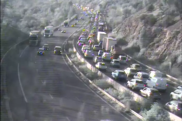 La circulation est perturbée cet après-midi sur l'A8 en raison d'un accident