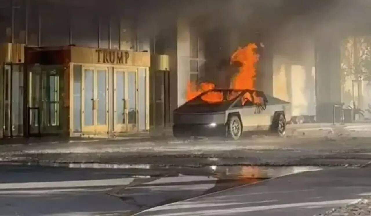 Explosion d'un Cybertruck Tesla à Las Vegas: le suspect avait une blessure par balle à la tête