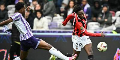 Guessand à l'heure, la défense dans le dur: découvrez les notes des joueurs de l'OGC Nice après la défaite 2-1 à Toulouse
