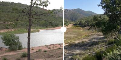 AVANT/APRES. Quel est l'état des cours d'eau et des lacs varois après la sécheresse estivale?