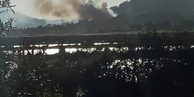 Un incendie se déclenche à Hyères, des habitants confinés