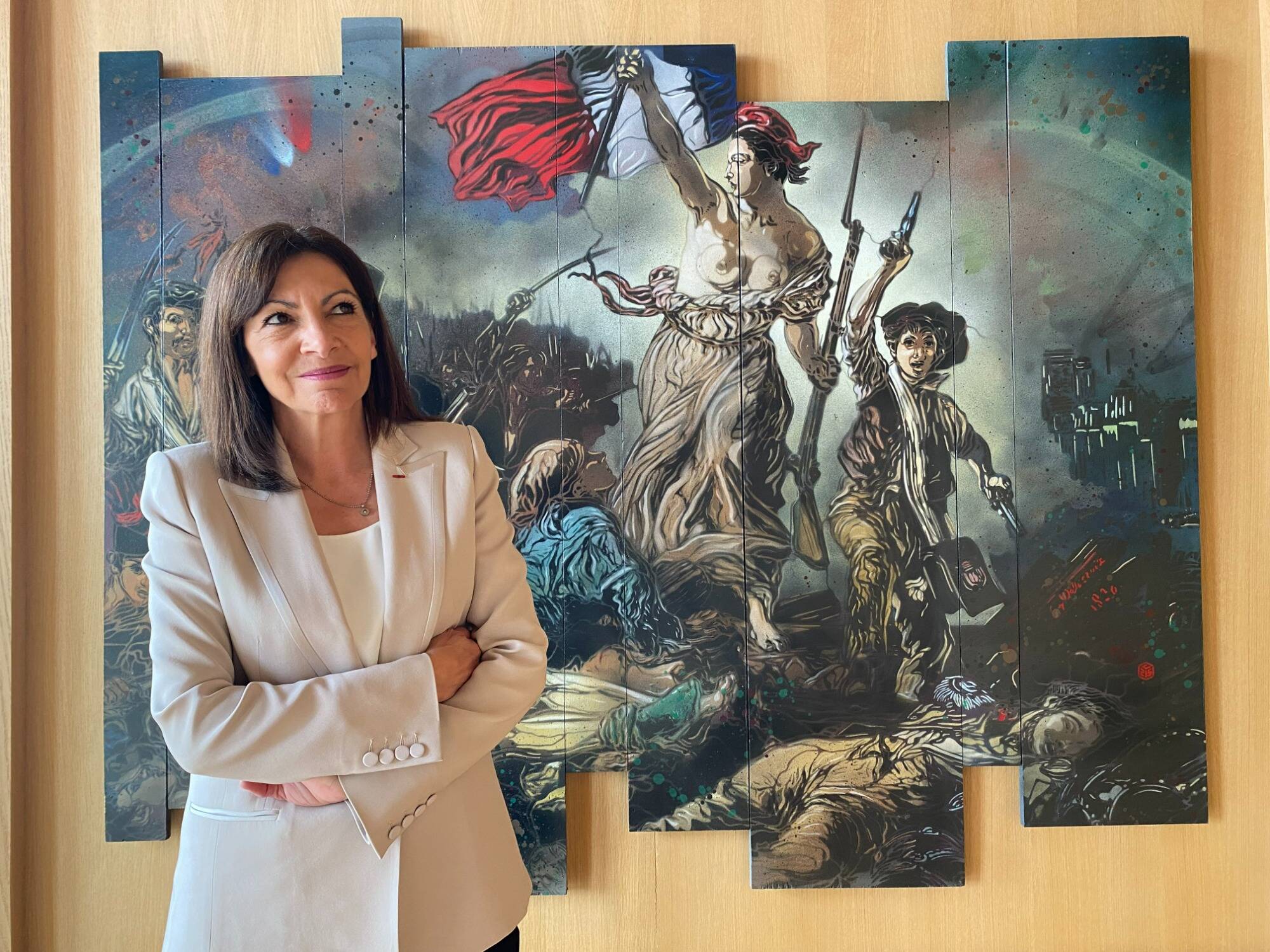 JO de 2024 à Paris: Anne Hidalgo ne veut pas de sportifs russes "tant qu'il y a la guerre" en Ukraine