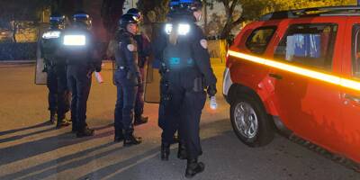 Après des interpellations mardi, les pompiers et la police à nouveau mobilisés mercredi soir à Cannes
