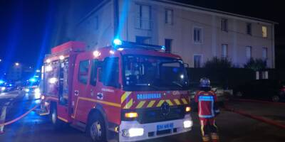 VIDEOS. Un mort dans un violent incendie d'appartement dans le Var
