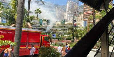 Un virulent feu d'appartement en cours sur l'avenue Princesse-Grace à Monaco