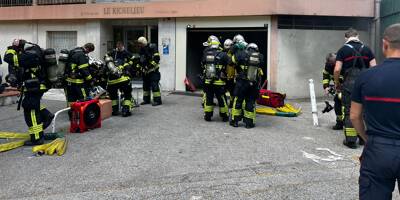 Un véhicule prend feu dans un parking souterrain à Nice, une vingtaine de personnes évacuées