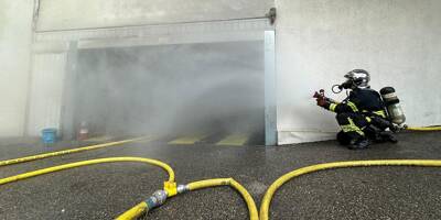 Incendie dans un sous-sol à Grasse: une personne évacuée à l'hôpital