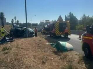 Deux personnes grièvement blessées dans un accident à Nice ce samedi matin, la circulation perturbée sur l'A8