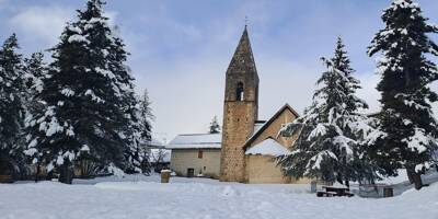 Un épais manteau neigeux a recouvert Auron, cette nuit: les images magiques de la station enneigée, ce mercredi