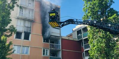 Un incendie se déclare dans un appartement à Grasse, trois familles relogées