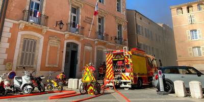 Un incendie se déclare à la mairie de Saint-Tropez